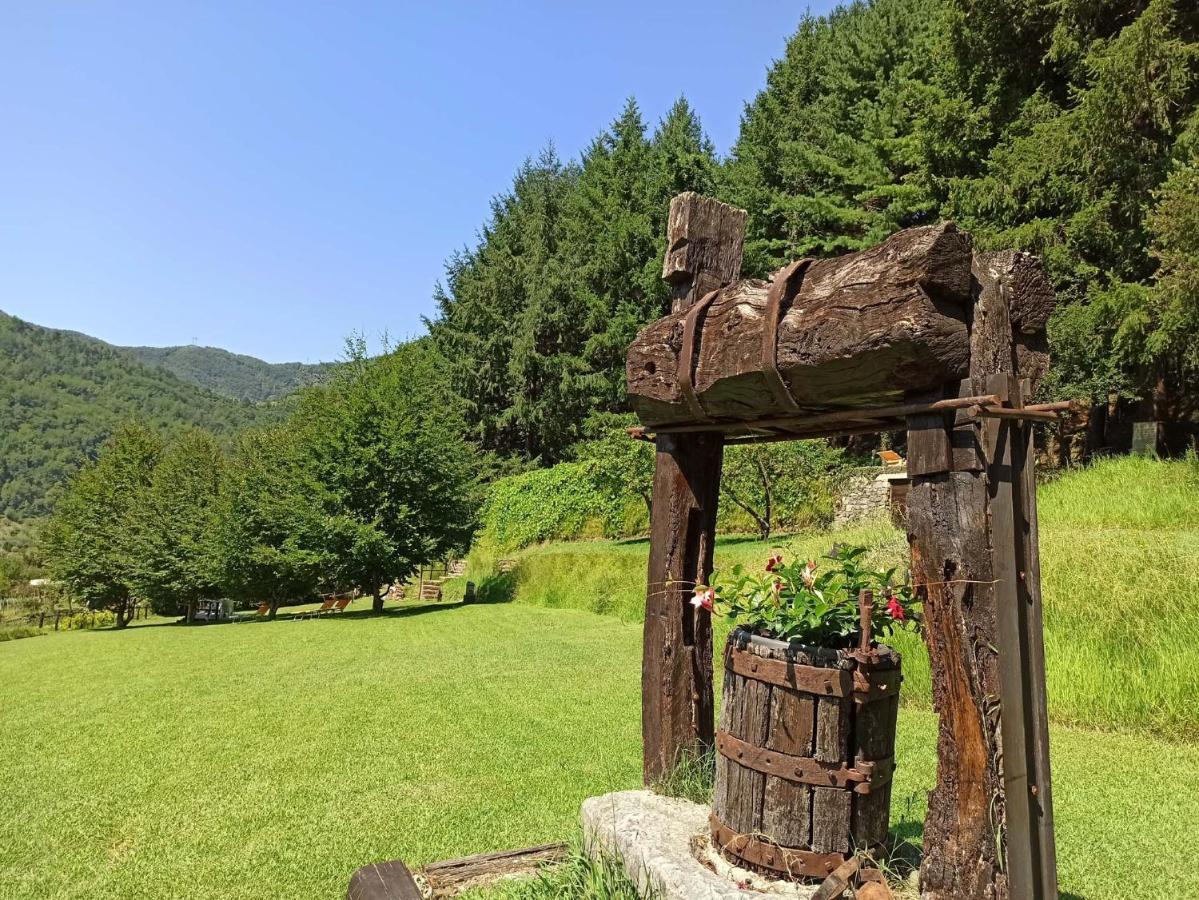 Il Bosco Di Campo Marzano Garden Apartments Borzonasca Exteriör bild