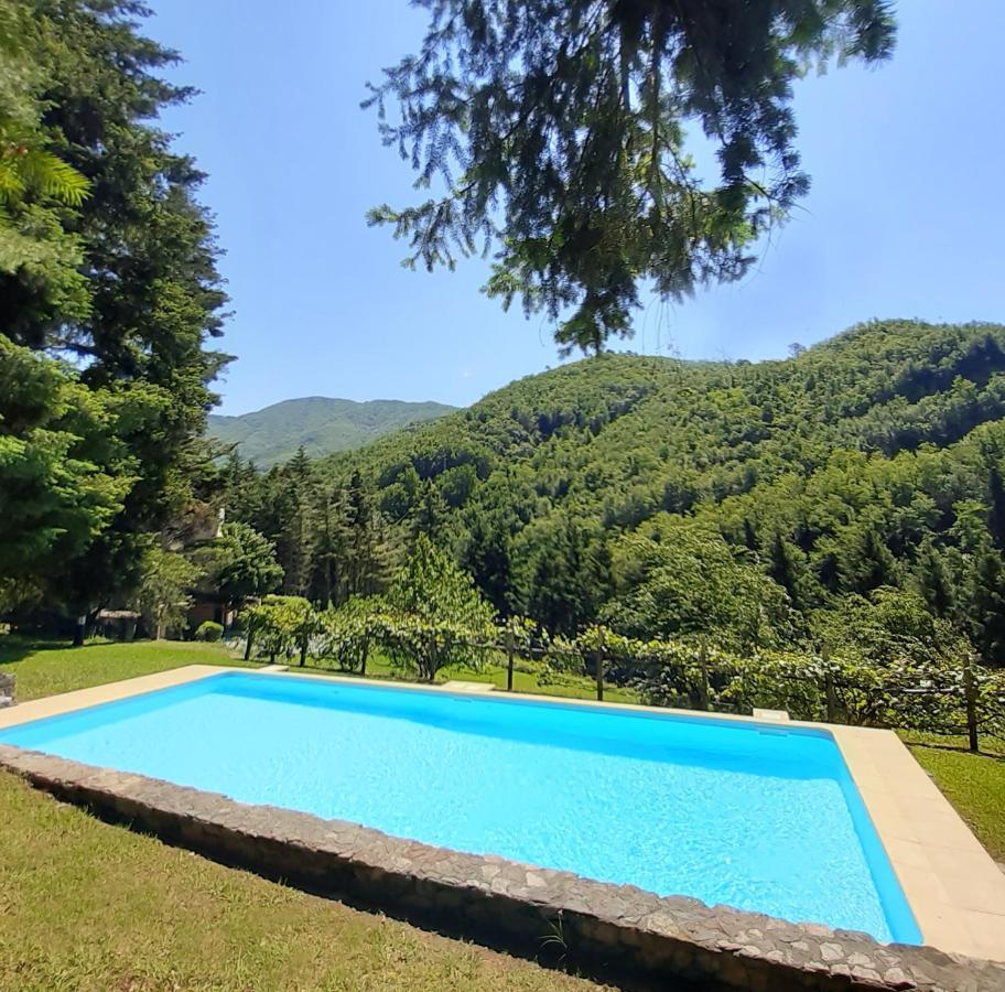 Il Bosco Di Campo Marzano Garden Apartments Borzonasca Exteriör bild